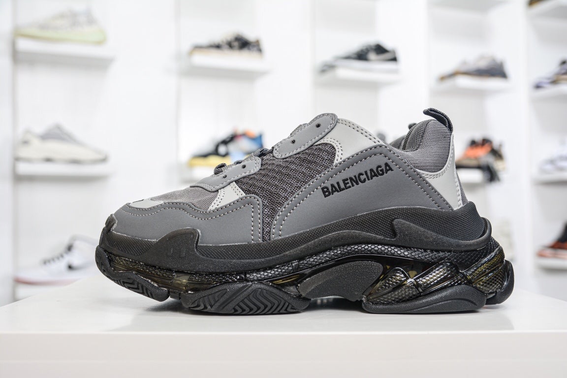 Replica Balenciaga Triple S Sneaker "Grey/Black" Footwear