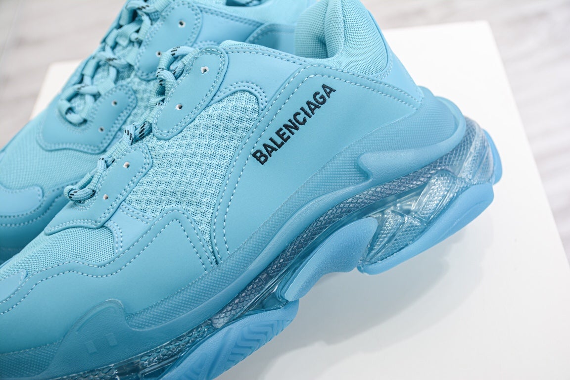 Replica Balenciaga Triple S Sneaker "Blue" Footwear