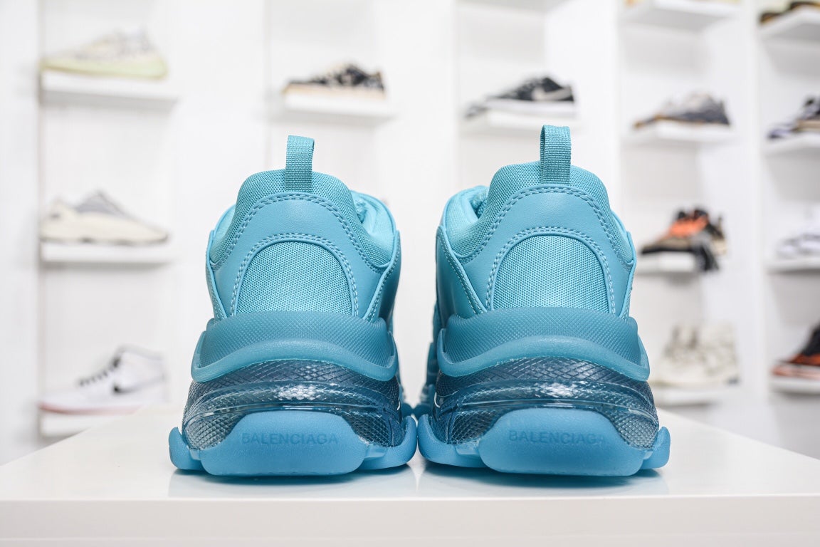Replica Balenciaga Triple S Sneaker "Blue" Footwear