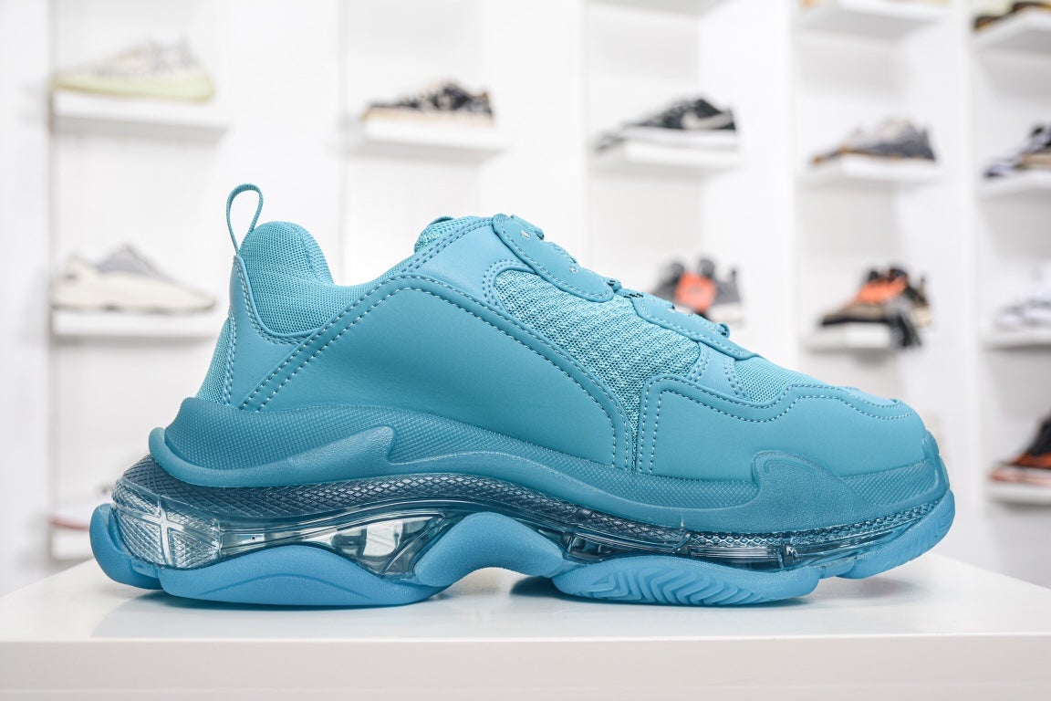 Replica Balenciaga Triple S Sneaker "Blue" Footwear