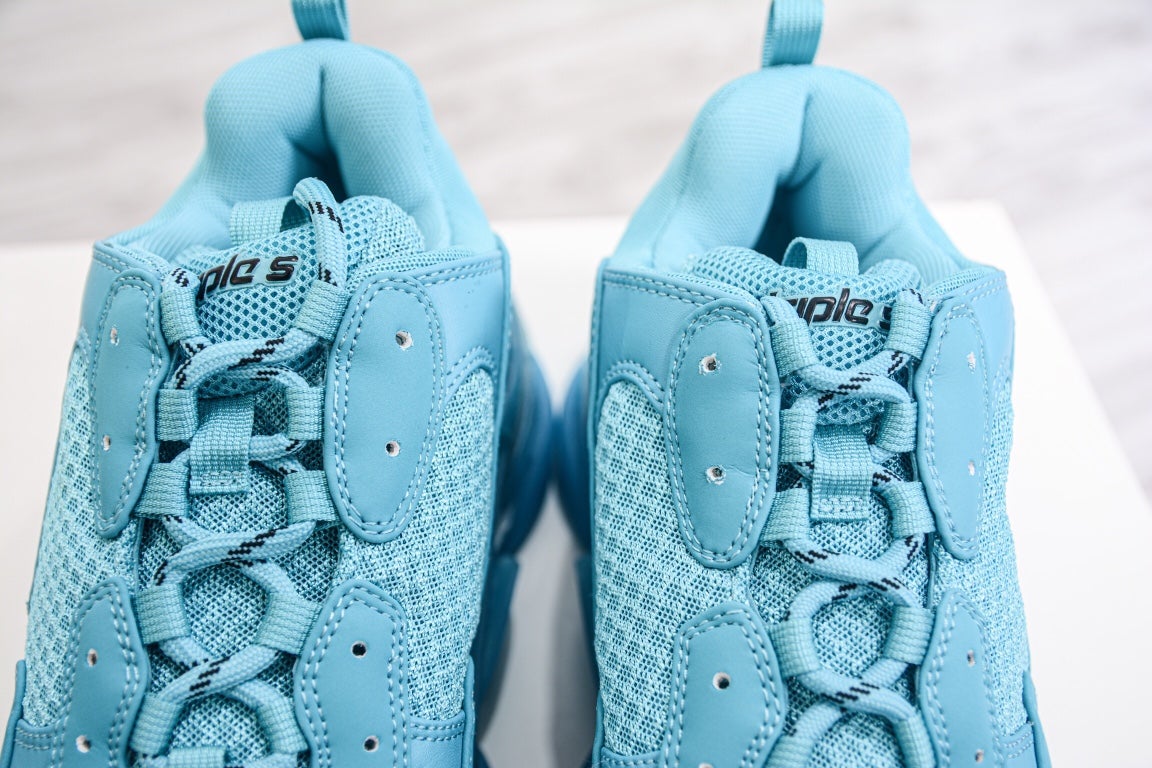 Replica Balenciaga Triple S Sneaker "Blue" Footwear