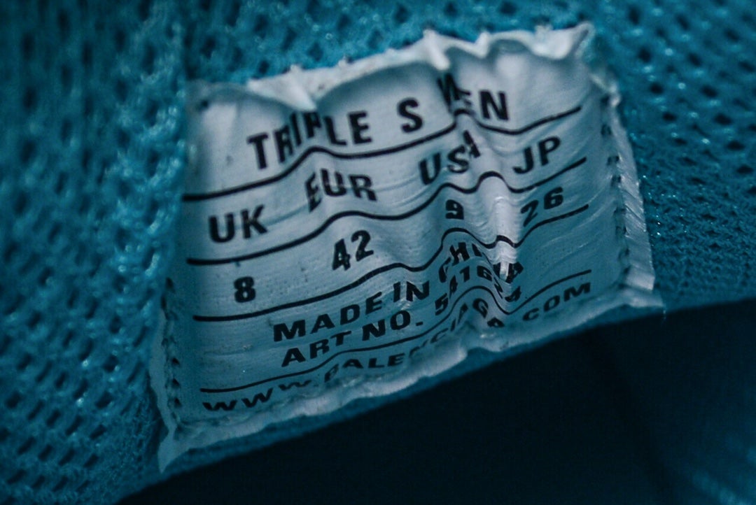 Replica Balenciaga Triple S Sneaker "Blue" Footwear