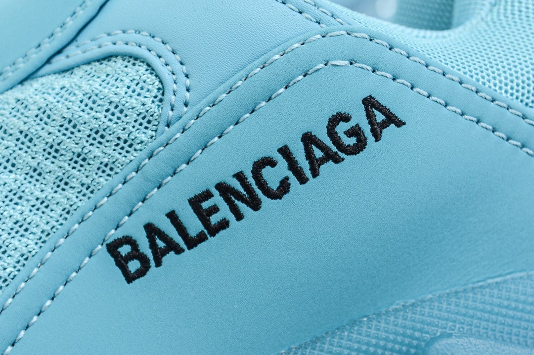 Replica Balenciaga Triple S Sneaker "Blue" Footwear