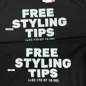 Balenciaga Styling Hotline Large Fit T-Shirt in Black and White - Best Wonder Closet