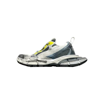 Balenciaga 3XL Sneaker in White Blue Yellow - Best Wonder Closet