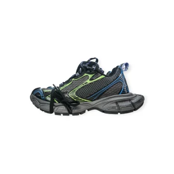 Balenciaga 3XL Sneaker in Dark Grey Black Blue and Green - Best Wonder Closet
