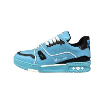 LV Trainer Sneaker in Blue Black - Best Wonder Closet