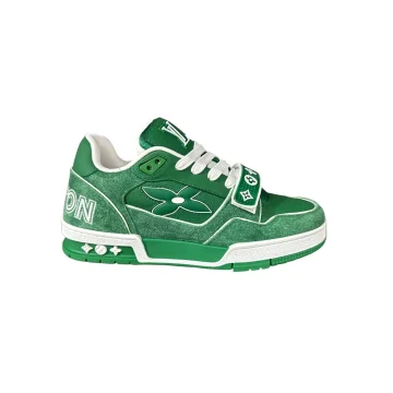 LV Trainer Sneaker in Green - Best Wonder Closet