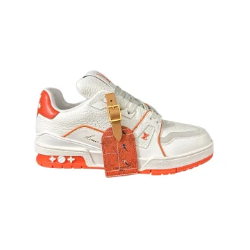 LV Trainer Sneaker in Orange - Best Wonder Closet