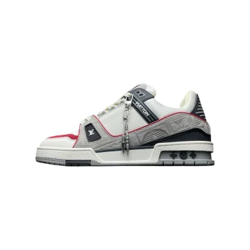 LV Trainer Sneaker in Blanc Gris - Best Wonder Closet