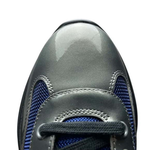 Prada America's Cap Sneaker in Anthracite Ink - Best Wonder Closet