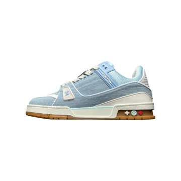 LV Trainer Sneaker in Denim Blue - Best Wonder Closet